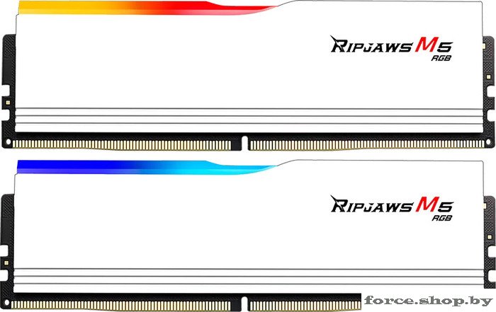 Оперативная память G.Skill Ripjaws M5 RGB 2x16ГБ DDR5 5600 МГц F5-5600J4645A16GX2-RM5RW - фото