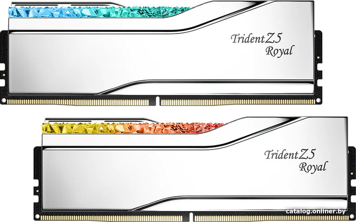Оперативная память G.Skill Trident Z5 Royal 2x16ГБ DDR5 7200МГц F5-7200J3445G16GX2-TR5S - фото