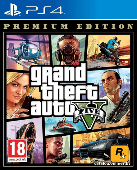 Grand Theft Auto V. Premium Edition для PlayStation 4 - фото