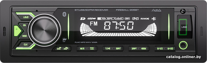 USB-магнитола Aura Fireball-205BT - фото