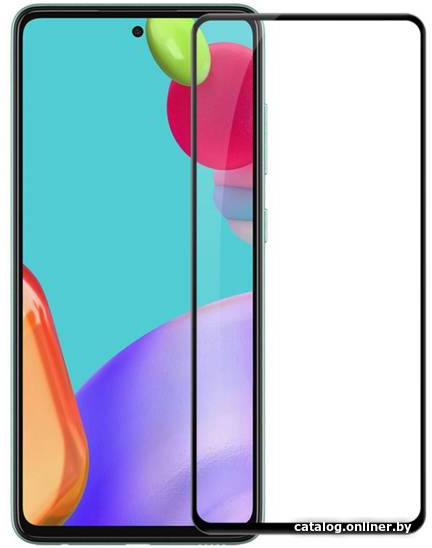 Защитное стекло Case 111D для Galaxy A52 (черный глянец) - фото