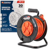 Удлинитель на катушке FORSAGE F-1004-30 (30 м) - фото