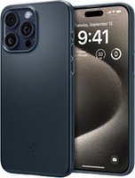 Чехол для телефона Spigen Thin Fit для iPhone 15 Pro Max ACS06546 (темно-синий) - фото