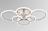 Припотолочная люстра Aitin Pro MX30075/6 (серебро RGB) - фото