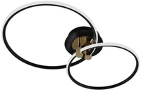 Estares Lune 50W 2R-APP-615x360x110-BLACK/GOLD/WHITE-220-IP20 - фото