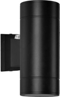Уличный настенный светильник In Home НБУ Цилиндр-PC-2xGX53-BL - фото