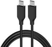 Кабель Genius ACC-C2CC-3A USB Type-C - USB Type-C (1.5 м, черный) - фото