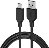 Кабель Genius ACC-A2CC-3A USB Type-A - USB Type-C (1.5 м, черный) - фото