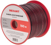 Кабель Rexant 01-6105-3 (100 м, красный/черный) - фото