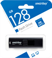 USB Flash SmartBuy Fashion 128GB (черный) - фото