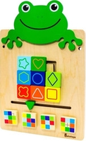 Бизиборд Alatoys Настенная бизидоска Лягушка ББ606 - фото