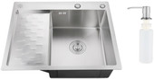 Кухонная мойка РМС MRK-6350R (с дозатором) - фото
