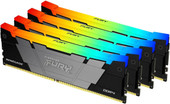 Оперативная память Kingston FURY Renegade RGB 4x16ГБ DDR4 3200 МГц KF432C16RB12AK4/64 - фото