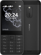 Кнопочный телефон Nokia 230 (2024) Dual SIM TA-1609 (черный) - фото