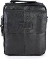 Мужская сумка Poshete 196-9068-49-BLK (черный) - фото