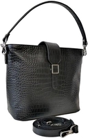 Женская сумка Souffle 262 2625011 (серый теплый кайман эластичный) - фото