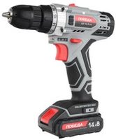 Дрель-шуруповерт Победа ДА-14/2 Ли 180201635 (с 2-мя АКБ, кейс) - фото