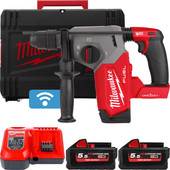 Перфоратор Milwaukee M18 FUEL M18ONEFHX-552X 4933478504 (с 2-мя АКБ, кейс) - фото