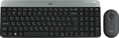 Офисный набор Logitech MK470 Slim Wireless Combo 920-009204 (графитовый) - фото