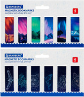 Закладка для книг BRAUBERG Galaxy 113171 (12 шт) - фото