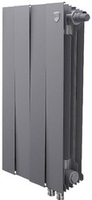 Биметаллический радиатор Royal Thermo PianoForte 500 VDR Silver Satin (4 секции) - фото