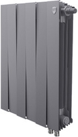 Биметаллический радиатор Royal Thermo PianoForte 500 VDR Silver Satin (6 секций) - фото