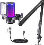 Проводной микрофон Maono DGM20S (черный) - фото