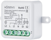 Реле Hommyn zigbee 2 канала RLZBN02 (с нейтралью) - фото