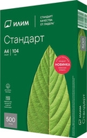 Офисная бумага ИЛИМ Стандарт А4 80г/м2 500 л - фото