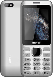 Кнопочный телефон Wifit Wiphone F2 (серебристый) - фото