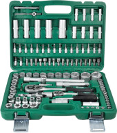 Набор трещотка с головками и битами БелАК Мастер БАК.07004 (108 предметов) - фото