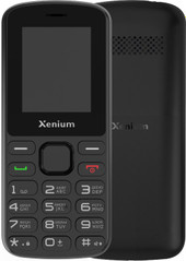 Кнопочный телефон Xenium X170 (черный) - фото