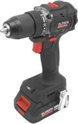 Дрель-шуруповерт ELITECH HD Professional CD 20SL2 E2201.040.01 (с 2-мя АКБ 2 Ач, кейс) - фото