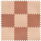 Коврик-пазл Юнландия 664661 (бежевый) - фото