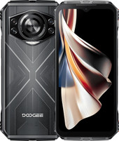 Смартфон Doogee S Cyber 8GB/256GB (черный/серебристый) - фото