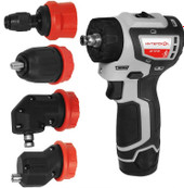 Дрель-шуруповерт Интерскол КомбиМАКС ДА-10/12В 36 687.2.2.79 (с 2-мя АКБ, кейс) - фото