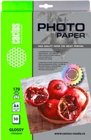 Фотобумага CACTUS Глянцевая A4 170 г/м2 50 листов CS-GA417050 - фото