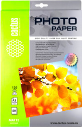 Офисная бумага CACTUS Матовая A3 120г/м2 50 л CS-MA312050 - фото