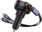 Автомобильное зарядное Baseus Enjoyment Pro 2-in-1 Car Charger C+L 60W C00057802111-00 - фото