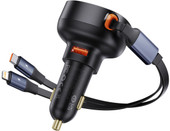Автомобильное зарядное Baseus Enjoyment Pro 2-in-1 Car Charger C+L 60W C00057802111-02 - фото