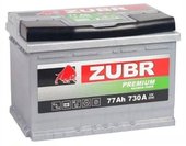 Автомобильный аккумулятор Zubr Premium R+ (77 А·ч) - фото
