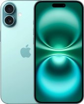 Смартфон Apple iPhone 16 Plus 128GB (бирюзовый) - фото