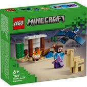 Конструктор LEGO Minecraft 21251 Экспедиция Стива в пустыню - фото