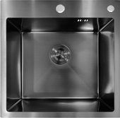 Кухонная мойка Asteria A5050NB-D (черный декор) - фото