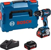 Ударная дрель-шуруповерт Bosch GSB 18V-90 C Professional 06019K6106 (с 2-мя АКБ 5 Ач, кейс) - фото