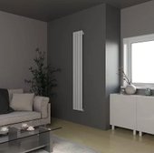 Стальной трубчатый радиатор Faberg Morari 2 (4 секции, белый RAL-9016) - фото