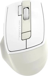 Мышь A4Tech Fstyler FG45CS Air2 (белый/бежевый) - фото