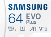 Карта памяти Samsung EVO Plus 2024 microSDXC 64GB (с адаптером) - фото