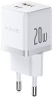 Сетевое зарядное Baseus Palm Fast Charger C+U 20W EU P10111608213-00 (черный) - фото