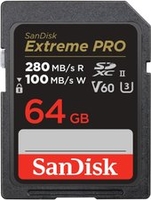 Карта памяти SanDisk Extreme PRO SDXC SDSDXEP-064G-GN4IN 64GB - фото